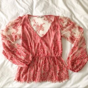 Boho Lace Blouse